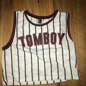 Tomboy Crop top